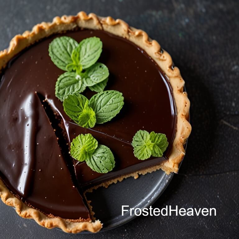 Chocolate Mint Tart